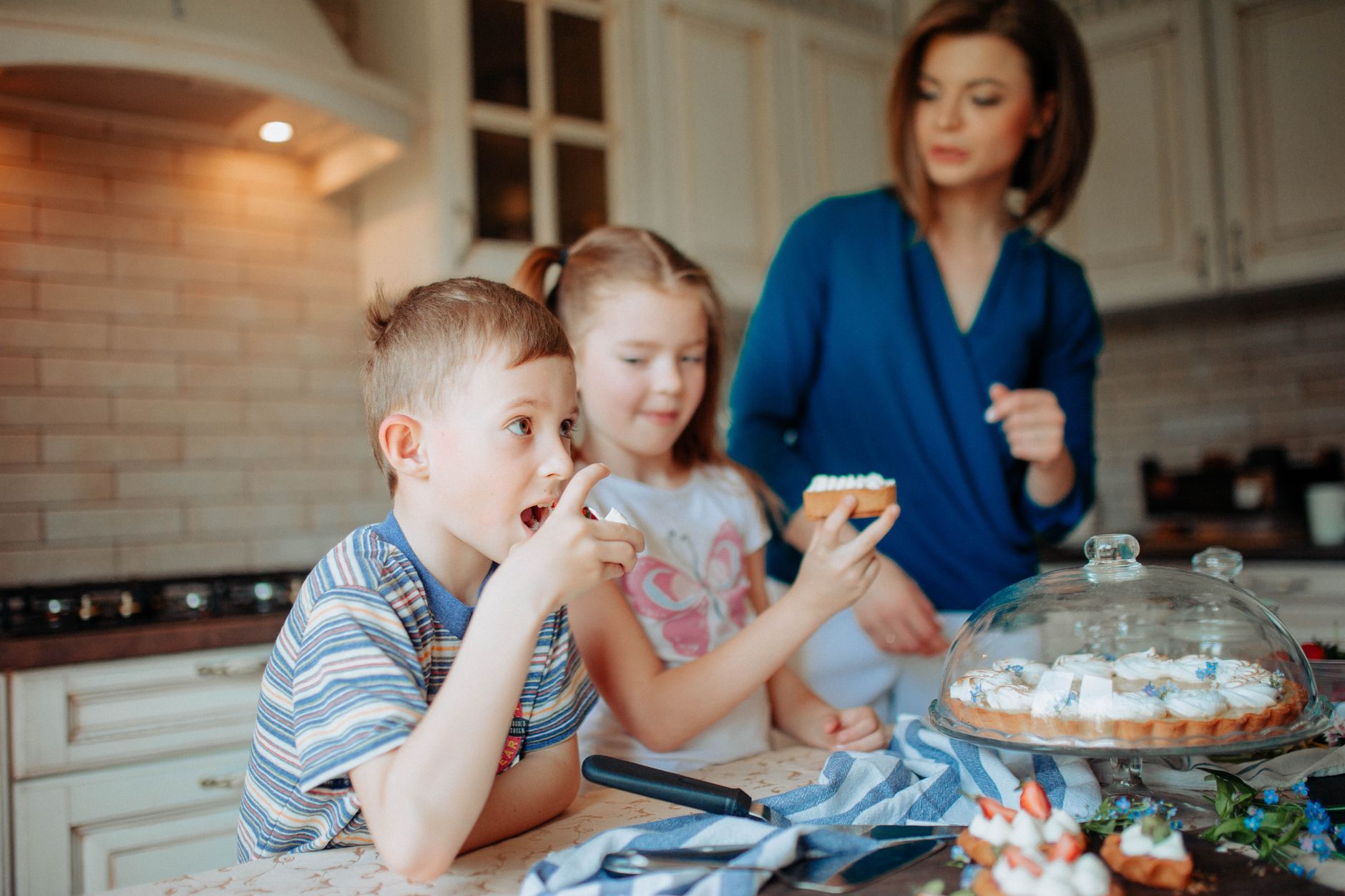 Der Kuchen für Oma