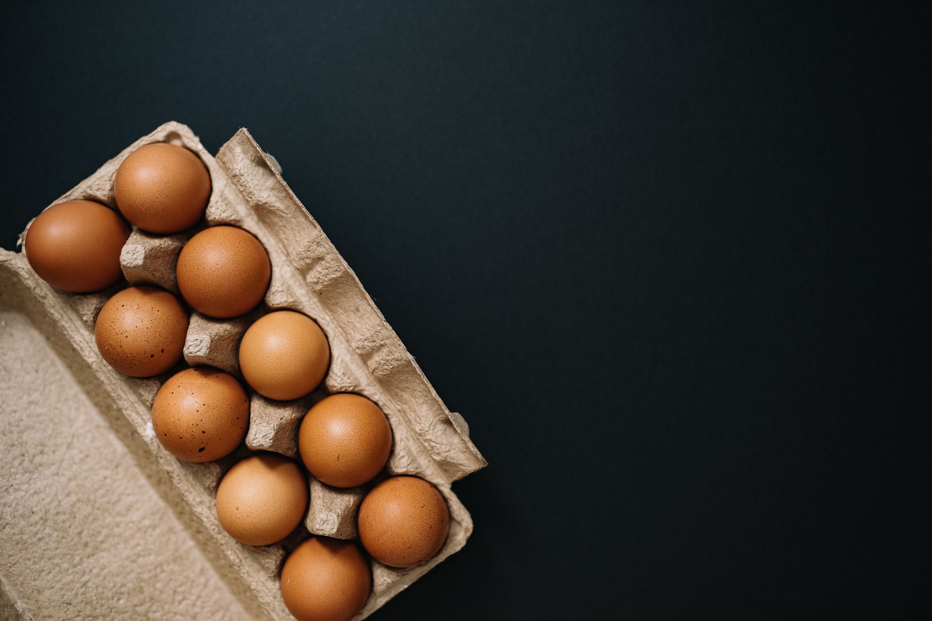 Media docena de huevos