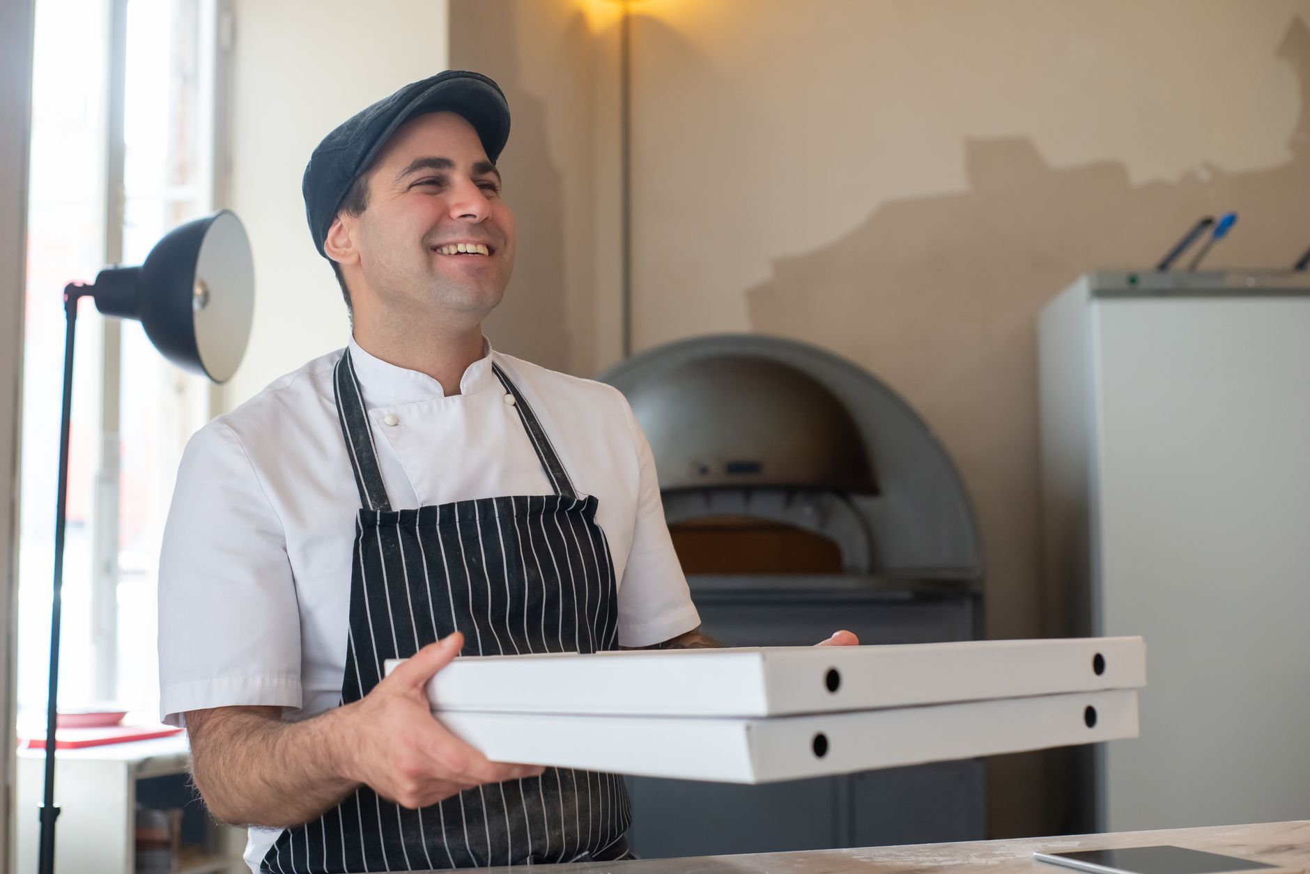 Na pizzaria: uma entrevista de emprego