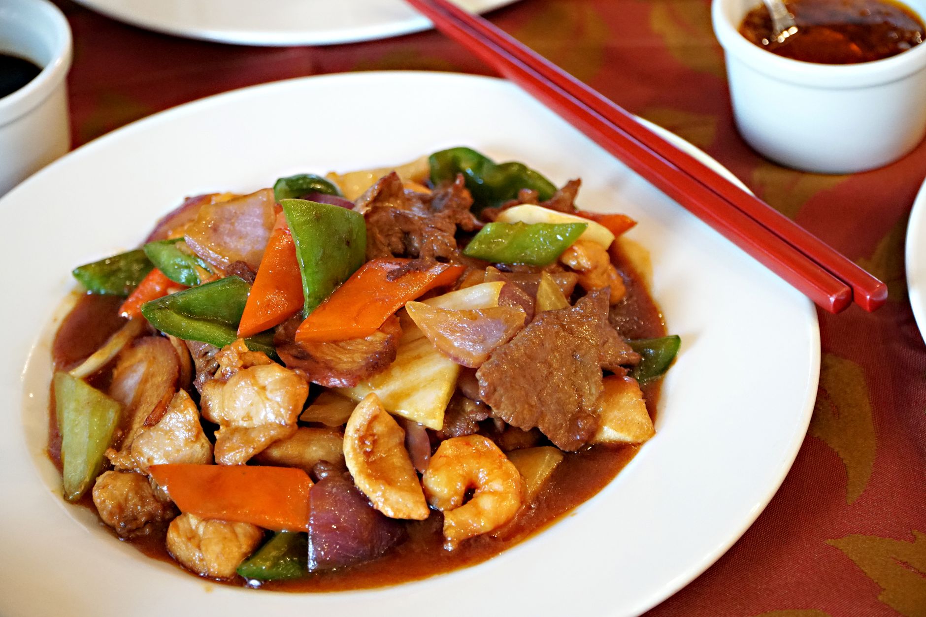 在饭馆