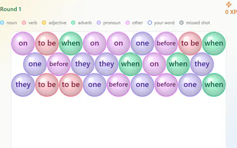 Word Bubbles in Esperanto
