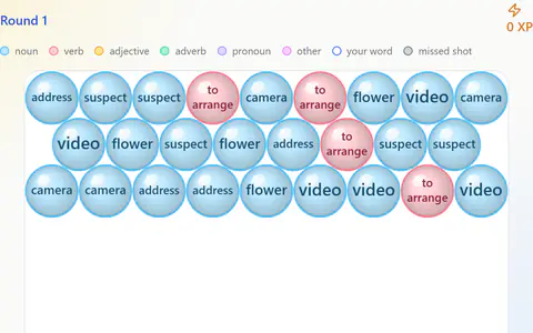 Word Bubbles in French