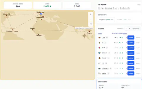 Trader in French