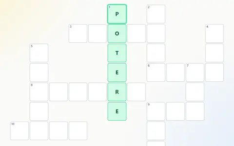 Crossword in Italian