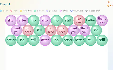 Word Bubbles in Portuguese
