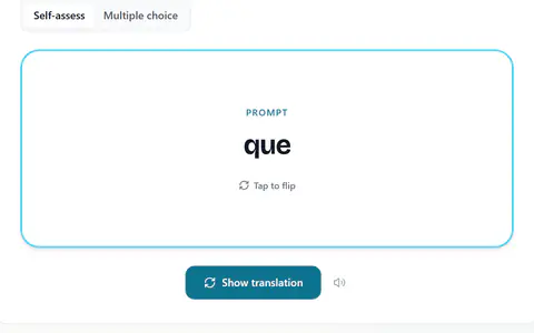 Flashcards in Portuguese