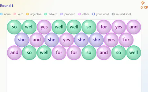 Word Bubbles in Russian